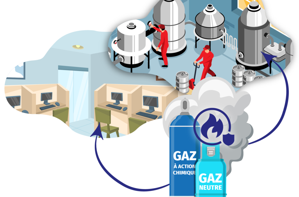 Installation d'Extinction Automatique à Gaz (IEAG) : Protection efficace contre les incendies