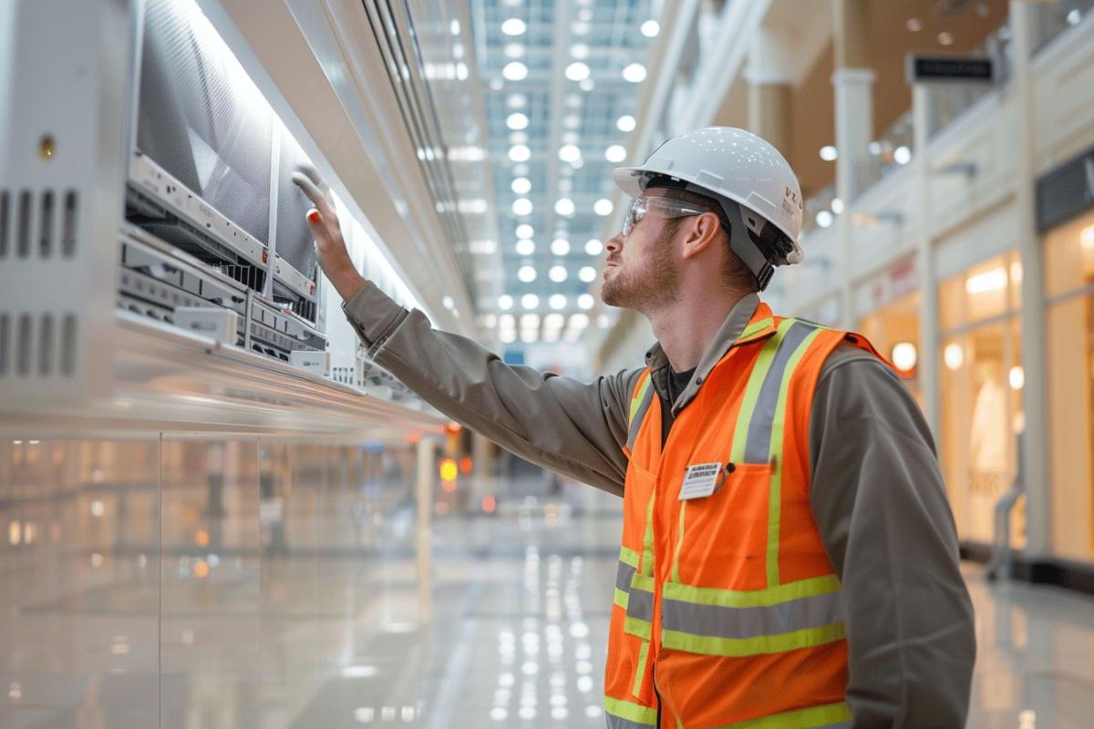 Installation et maintenance de systèmes de désenfumage en ERP : sécurité incendie complète