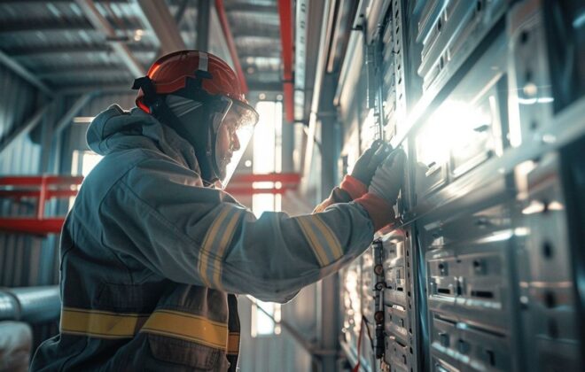 Installation et maintenance de clapets coupe-feu : sécurité incendie et extinction automatique