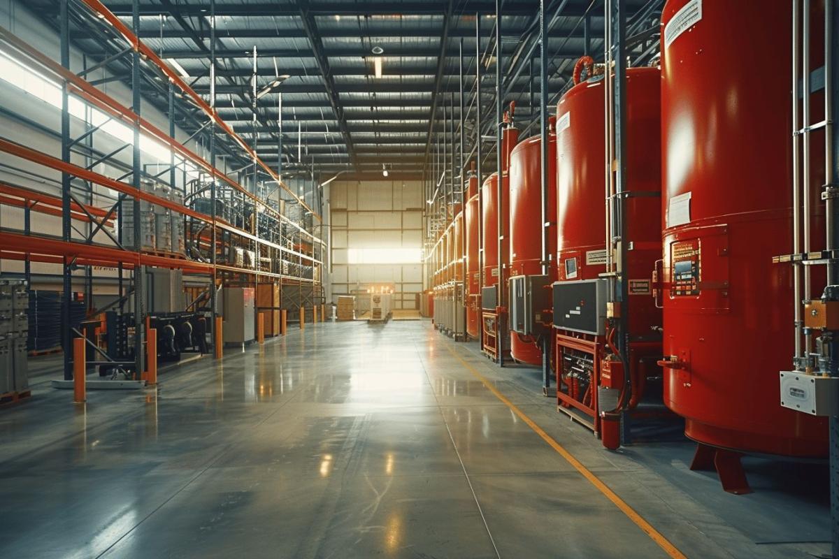Etude de dangers et installation de systèmes de sécurité incendie pour entrepôts logistiques
