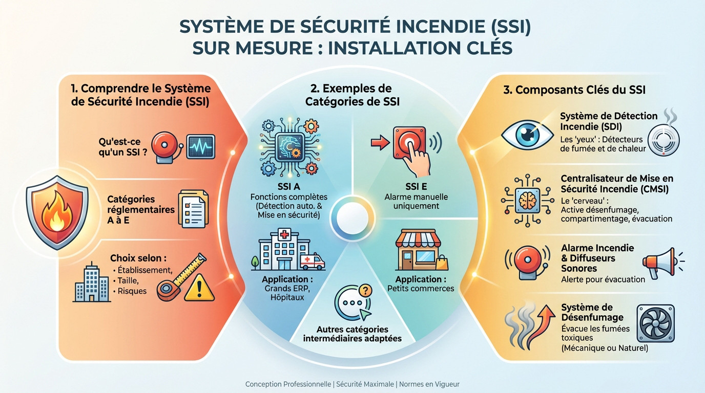 Sécurité incendie Saint-Priest : installation, maintenance 2 Alise SSI – Sécurité et Sérénité Assurée Alise Installation professionnelle d'un système de sécurité incendie SSI sur mesure à Saint-Priest