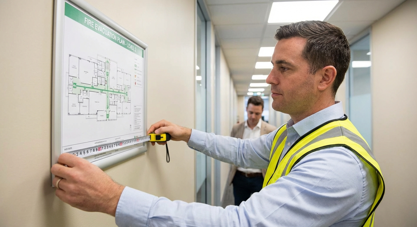 Tout savoir sur la norme NF X 08-070 4 Alise SSI – Sécurité et Sérénité Assurée Alise Verification dimensions plan evacuation A3 a 1,50m