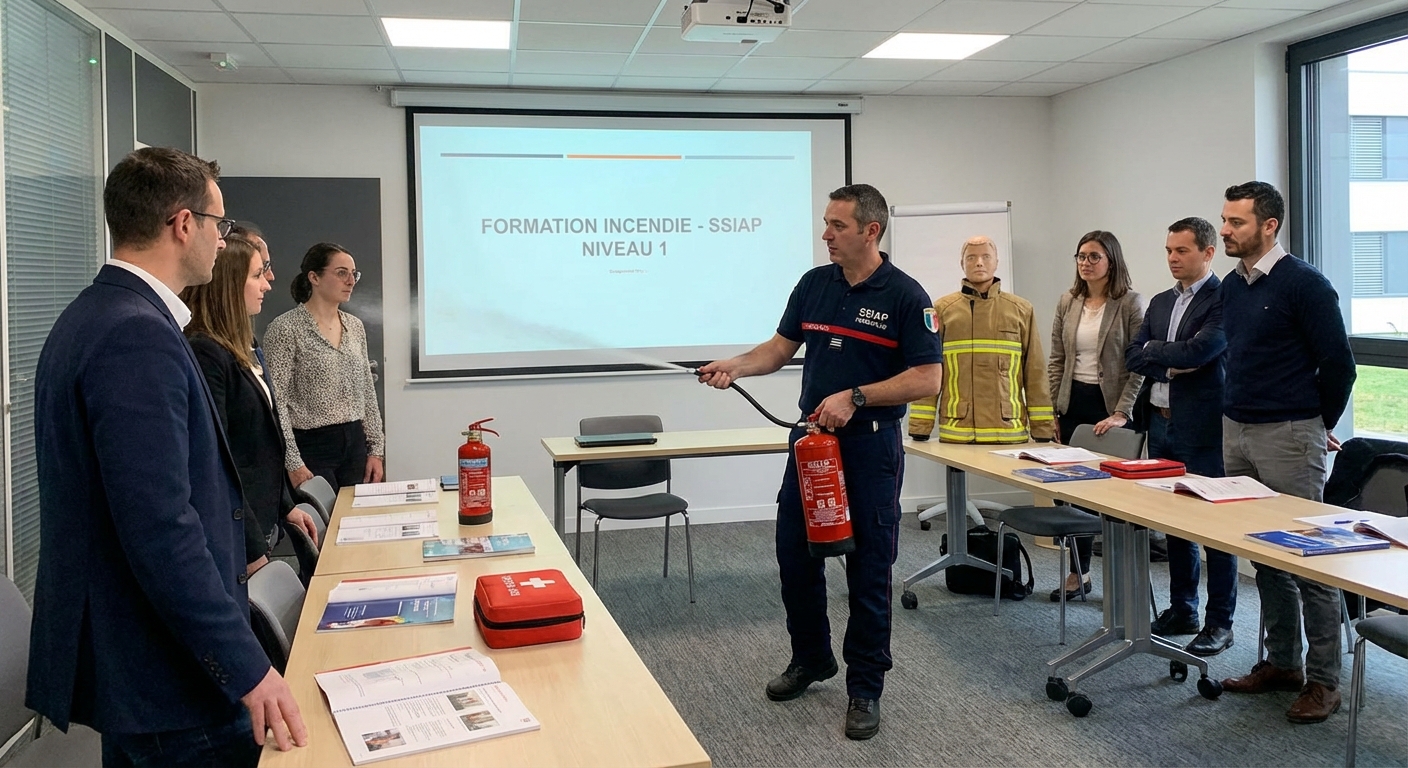 Formation formateur securite incendie SSIAP