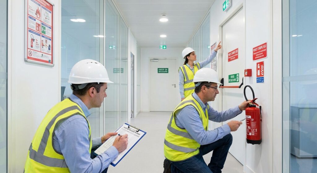 Audit en sécurité incendie : étapes et contrôle 6 Sécurité et Sérénité Assurée Alise SSI Inspecteur audit securite incendie en ERP