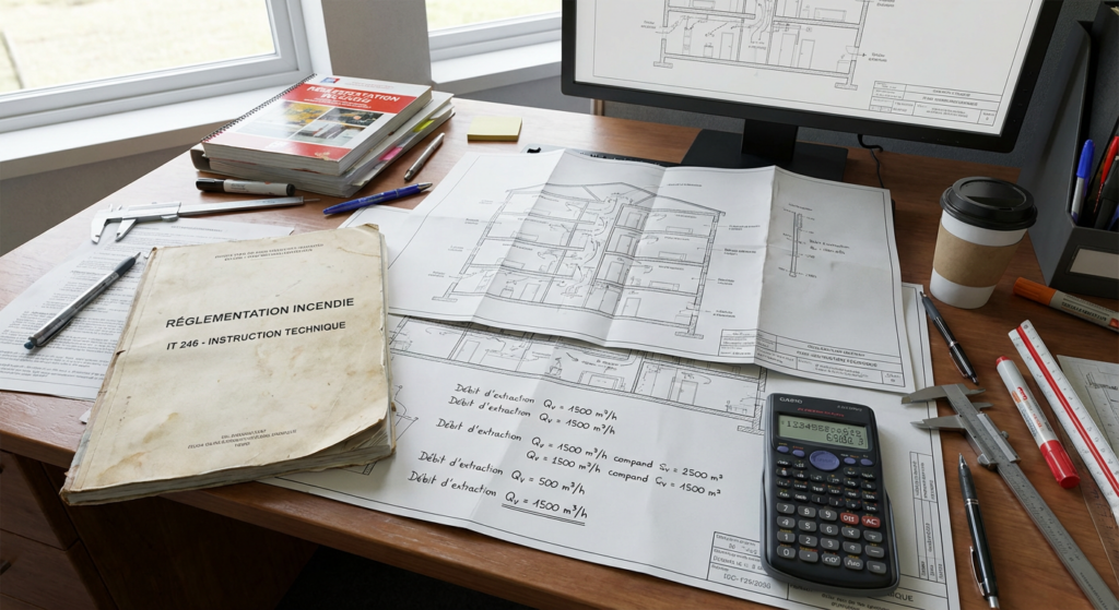 Règle des 4H désenfumage : Comprendre l'obligation IT 246 8 Alise SSI – Sécurité et Sérénité Assurée Alise Document IT 246 regle 4h desenfumage