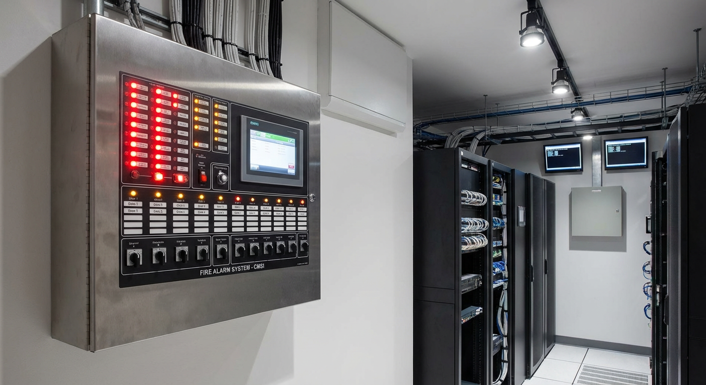 Comment fonctionne un détecteur de fumée en ERP ? 4 Alise SSI – Sécurité et Sérénité Assurée Alise Panneau de contrôle CMSI avec indicateurs de zones de détection incendie