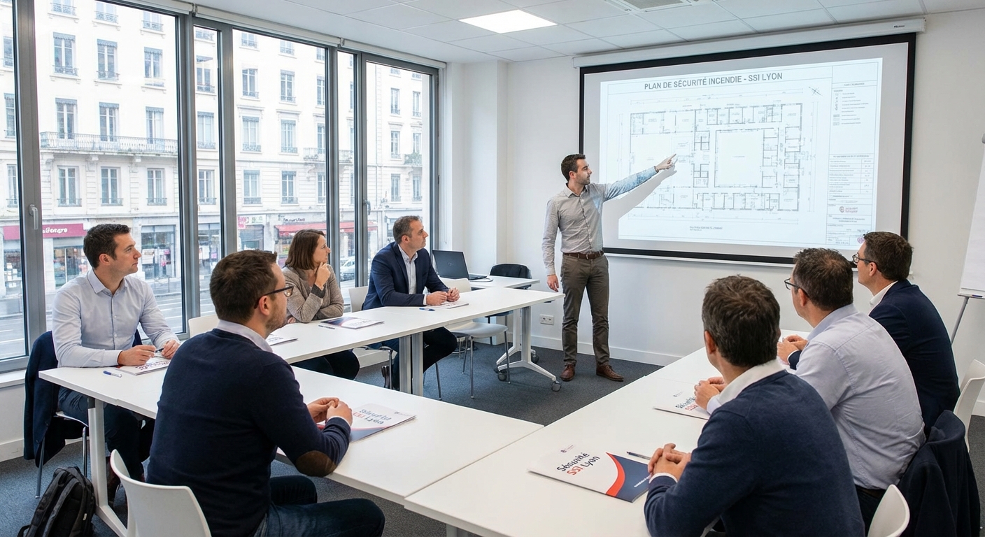 Formation coordinateur SSI en salle à Lyon
