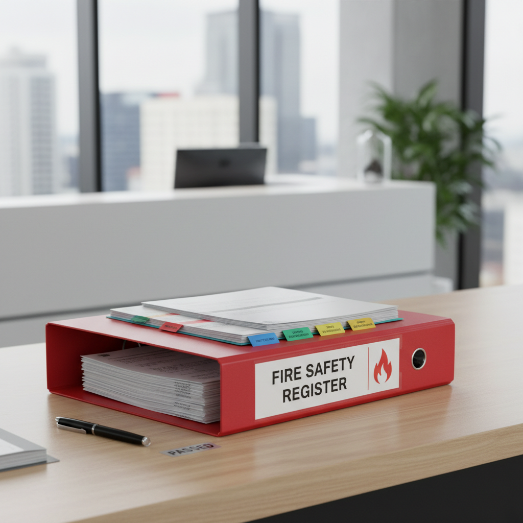 Registre de sécurité incendie : contenu obligatoire et modèle 1 Alise SSI – Sécurité et Sérénité Assurée Alise Classeur registre sécurité incendie avec intercalaires et rapports de vérification